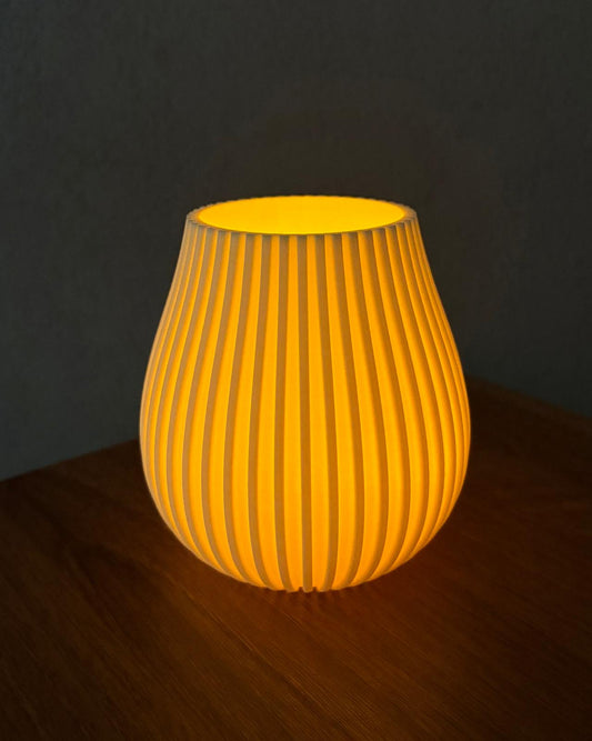Windlicht aus 3D-Druck – handgefertigte Dekoration für drinnen & draußen