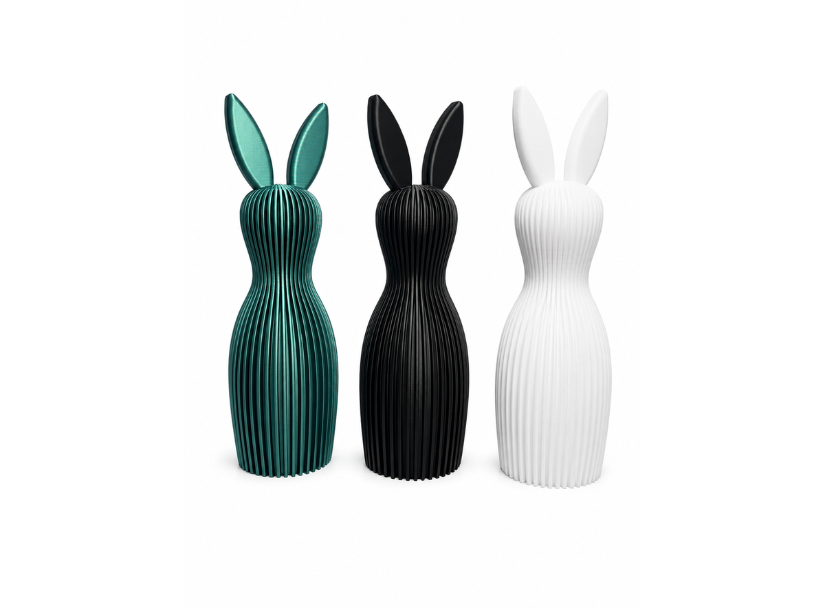 3D-Deko Osterhase – Minimalistisch, Modern & Handgefertigt in Deutschland