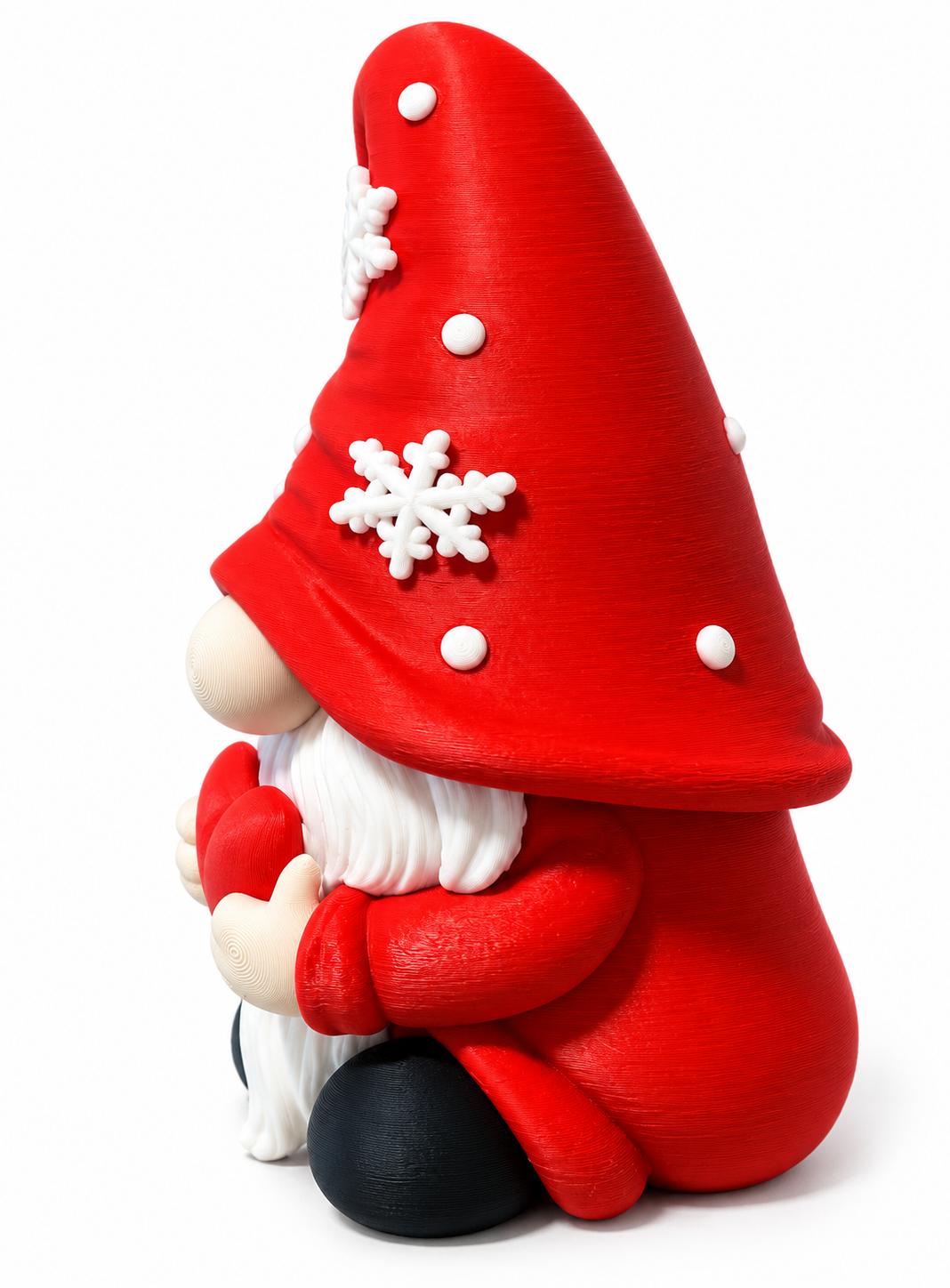 Weihnachtswichtel mit Herz