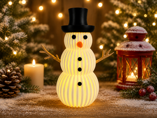 Weihnachtsdeko Schneemann – modern, handgefertigt & einzigartig