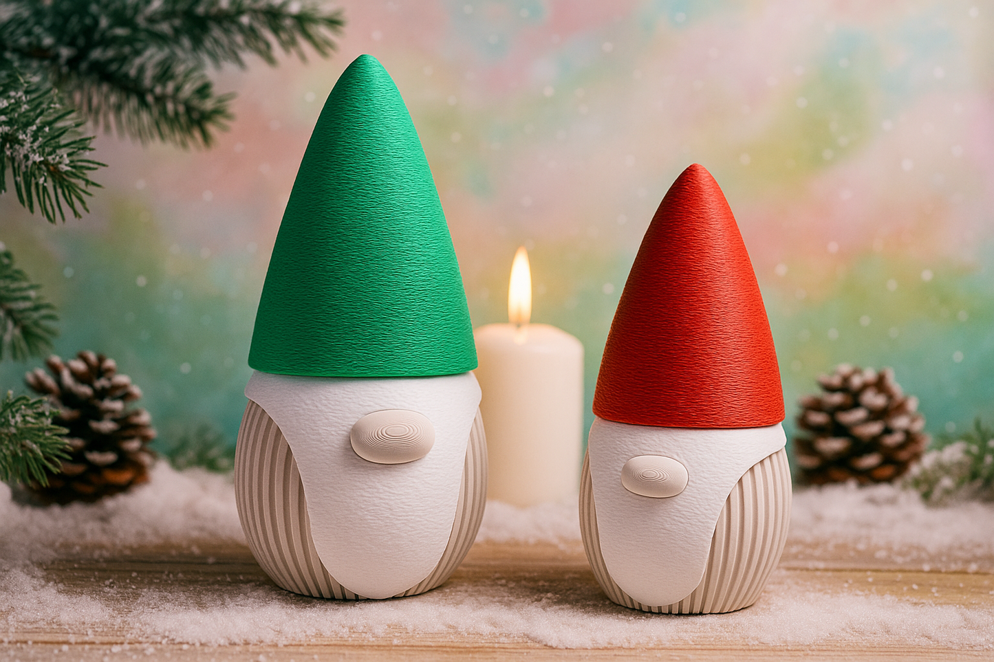 Weihnachtsdeko Wichtel Figur – modern, handgefertigt & einzigartig